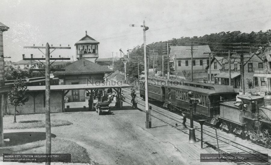 Postcard: Buzzards Bay Railroad Station